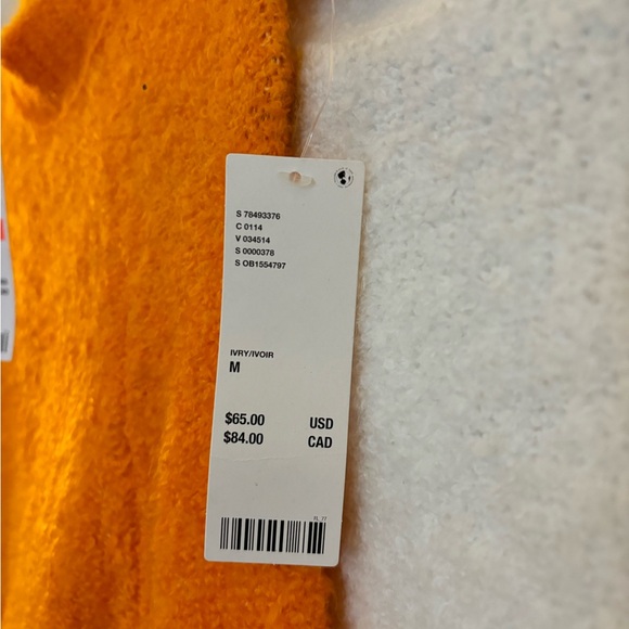 2 for 1 Urban Outfitters Sweaters - Orange & White - Picture 6 of 7